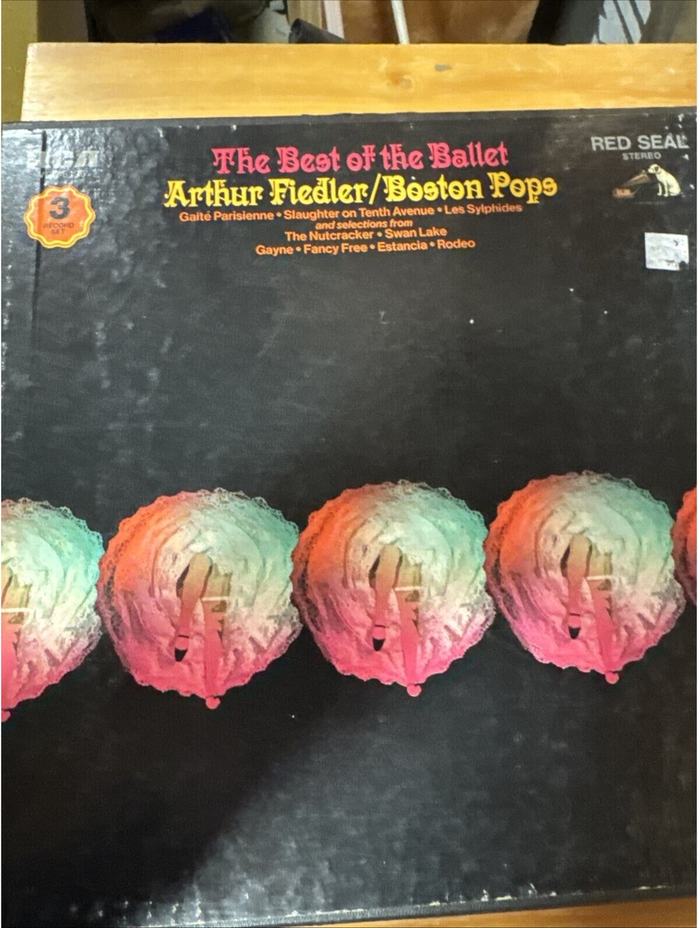 Arthur Fiedler Boston Pops RCA Stereo 3 Lp Box The Best of the Ballet
